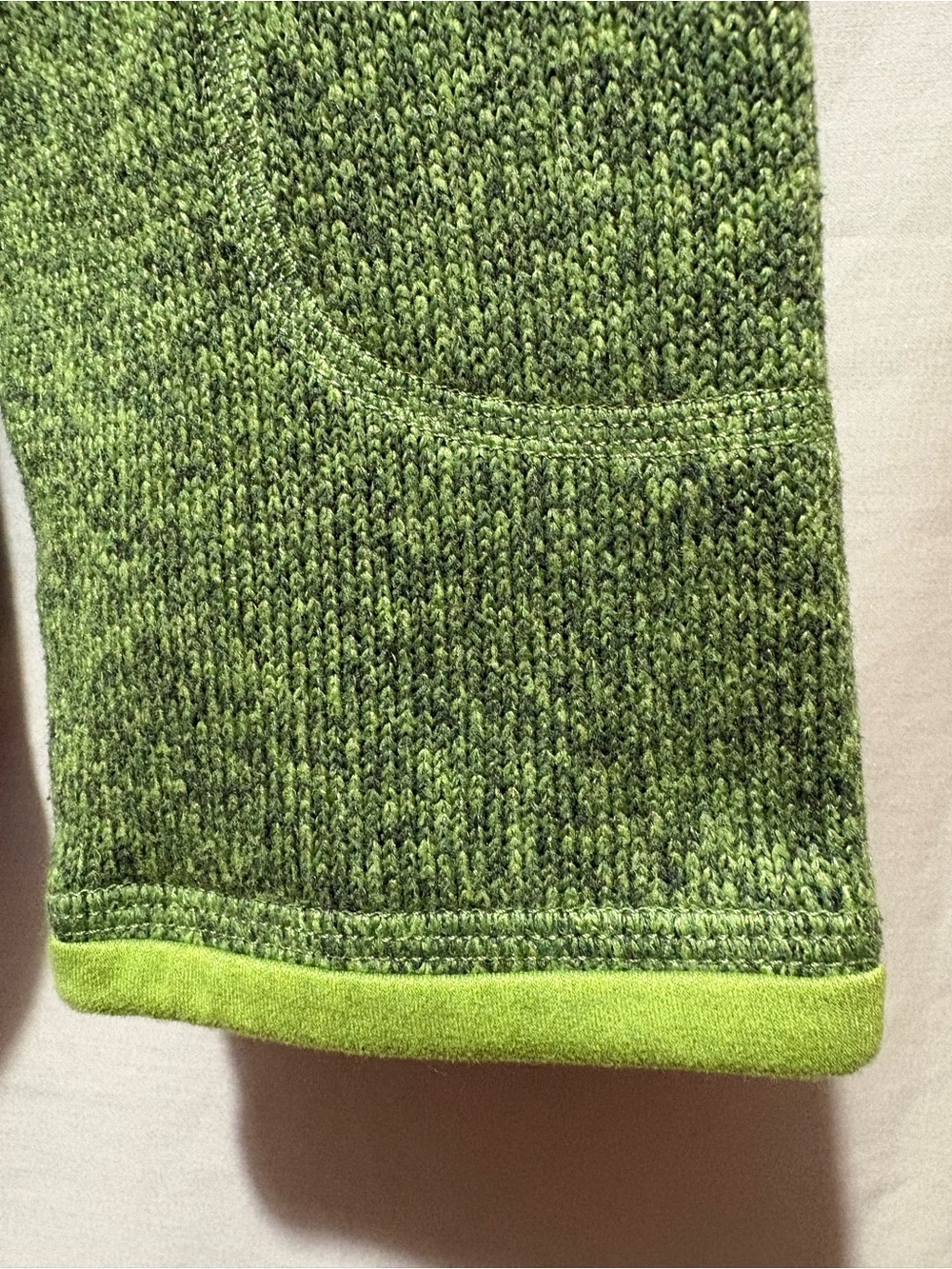 Patagonia Women's Better Sweater Green Fleece Jacket XL - Picture 8 of 10